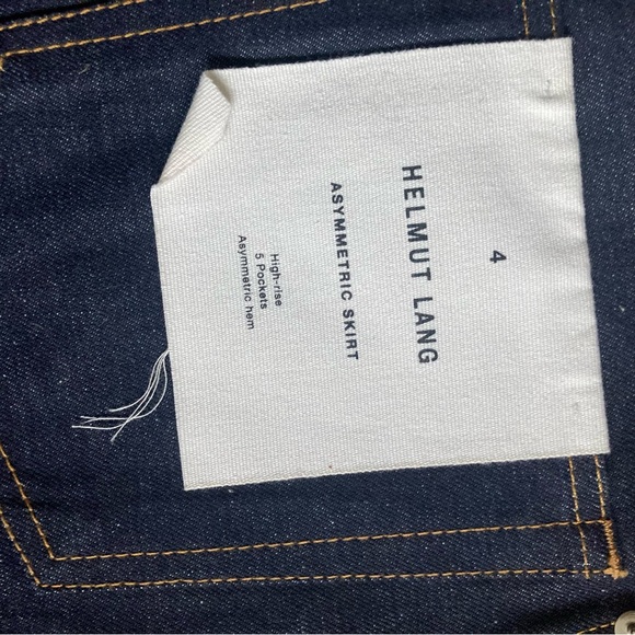 Helmut Lang Asymmetric 5 Pocket Skirt - Picture 6 of 9